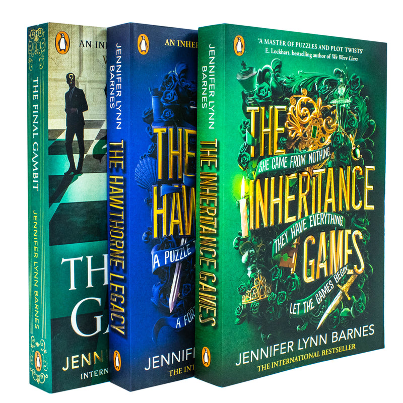 Inheritance Games Collection 3 Books Set by Jennifer Lynn Barnes Final Gambit - The Book Bundle