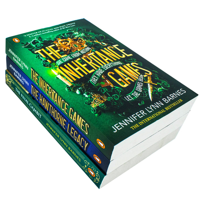 Inheritance Games Collection 3 Books Set by Jennifer Lynn Barnes Final Gambit - The Book Bundle