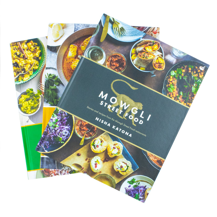 Nisha Katona Collection 3 Books Set (30 Minute Mowgli, Mowgli Street Food, Meat Free Mowgli) - The Book Bundle
