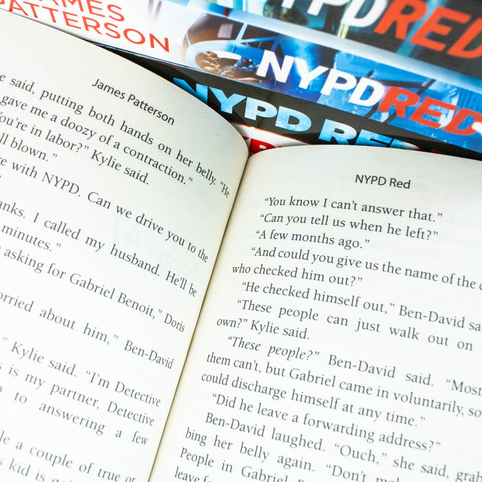 James Patterson NYPD Red Series Collection 1-6 Books Set - The Book Bundle