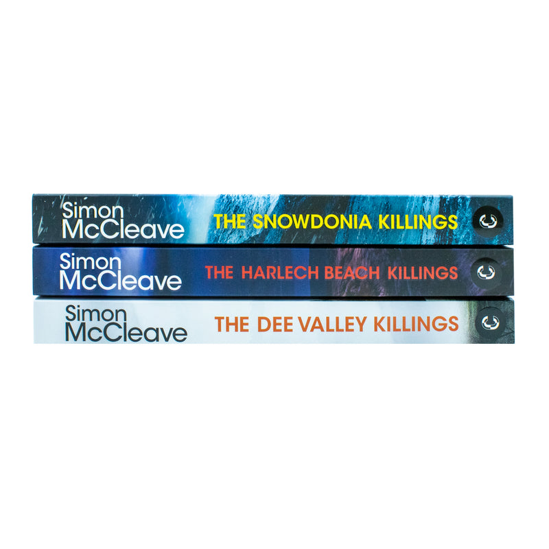 DI Ruth Hunter Series 3 Books Collection Set By Simon McCleave (Snowdonia Killings, Harlech Beach Killings, Dee Valley Killings) - The Book Bundle