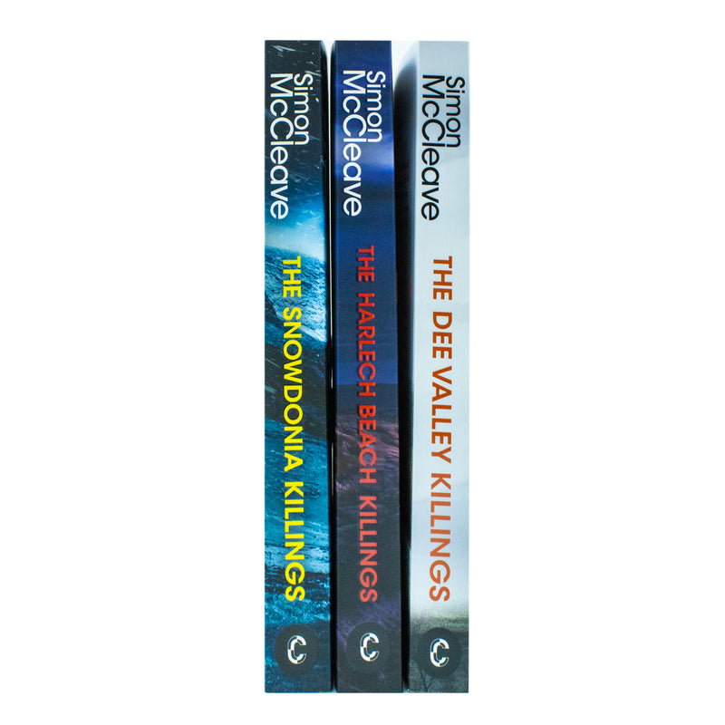 DI Ruth Hunter Series 3 Books Collection Set By Simon McCleave (Snowdonia Killings, Harlech Beach Killings, Dee Valley Killings) - The Book Bundle