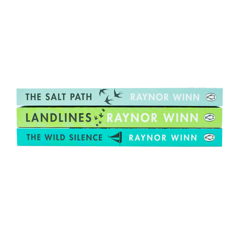 Raynor Winn Collection 3 Books Set (The Wild Silence, The Salt Path, Landlines) - The Book Bundle
