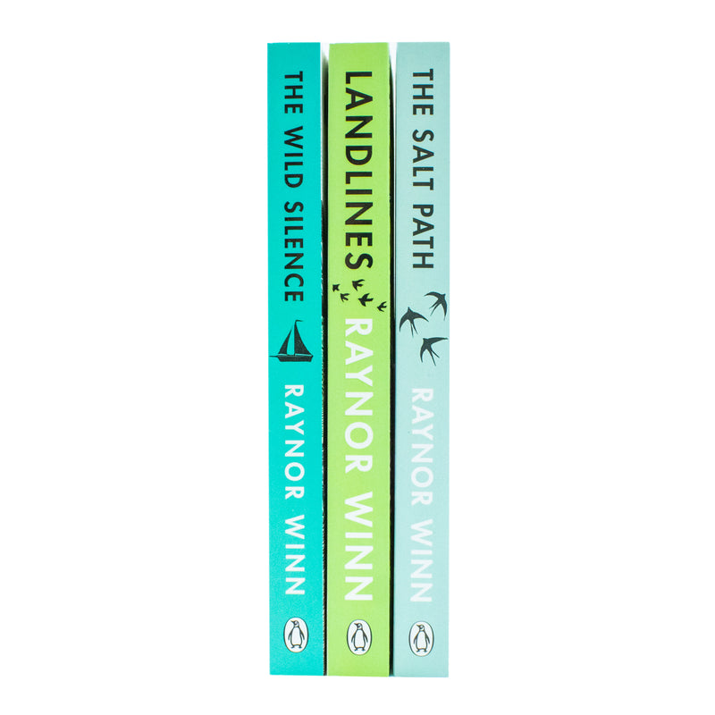 Raynor Winn Collection 3 Books Set (The Wild Silence, The Salt Path, Landlines) - The Book Bundle