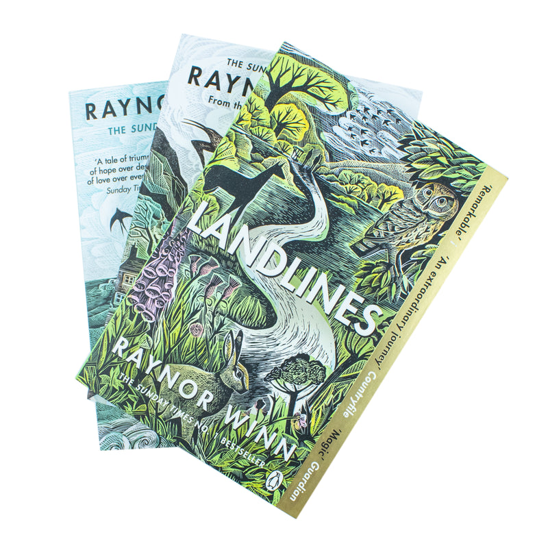 Raynor Winn Collection 3 Books Set (The Wild Silence, The Salt Path, Landlines) - The Book Bundle