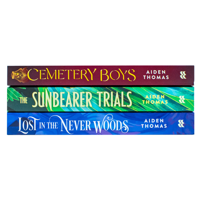 Aiden Thomas Collection 3 Books Set (Cemetery Boys, The Sunbearer Trials, Lost in the Never Woods) - The Book Bundle