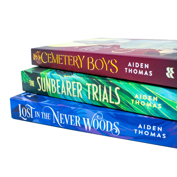 Aiden Thomas Collection 3 Books Set (Cemetery Boys, The Sunbearer Trials, Lost in the Never Woods) - The Book Bundle