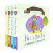 Julia Donaldson Tales From Acorn Wood Series Collection 4 Books Set (Fox's Socks, Hide-And-Seek Pig, Rabbit's Nap, Postman Bear) - The Book Bundle