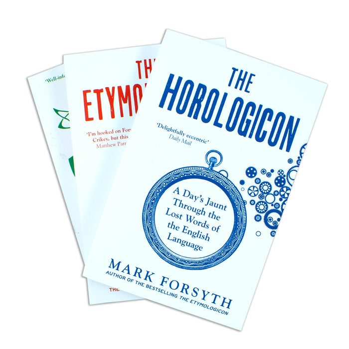 Mark Forsyth 3 Books Set The Etymologicon, Elements of Eloquence, Horologicon - The Book Bundle
