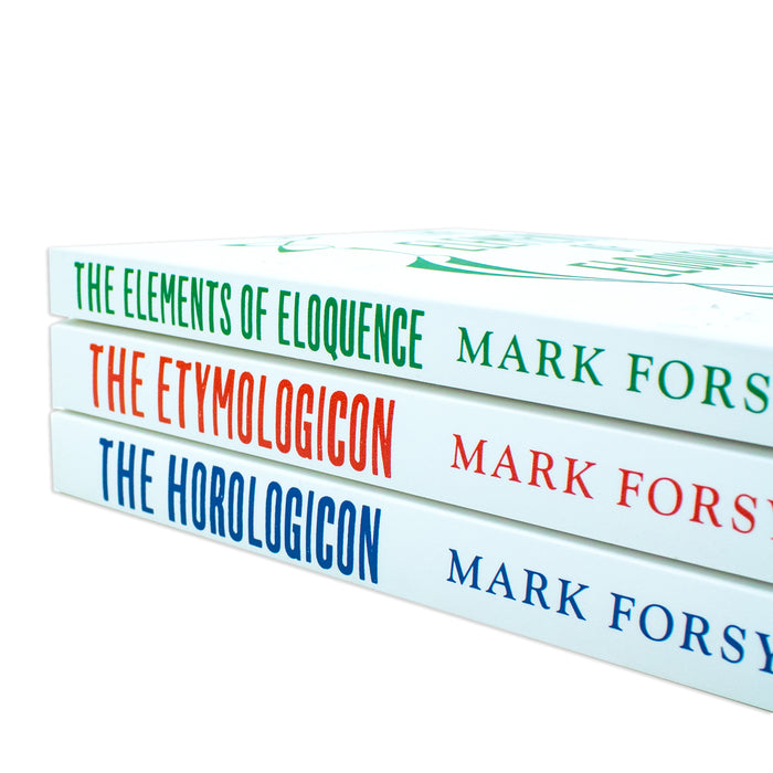 Mark Forsyth 3 Books Set The Etymologicon, Elements of Eloquence, Horologicon - The Book Bundle