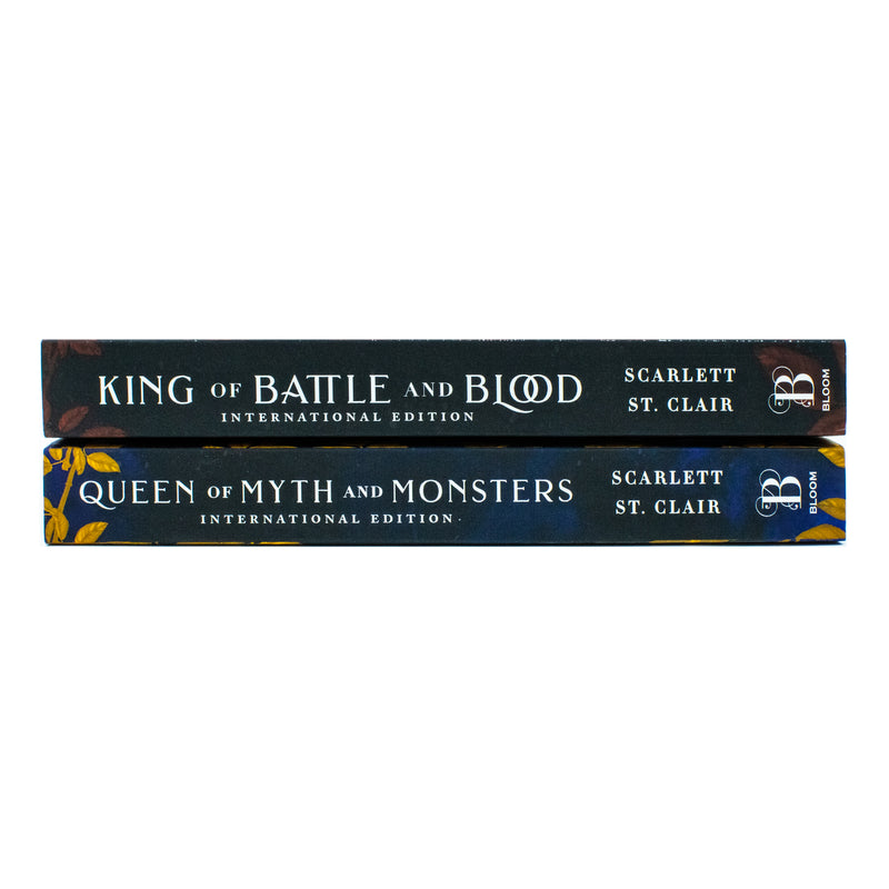 Adrian X Isolde Series Collection 2 Books Set By Scarlett St Clair (King of Battle and Blood, Queen of Myth and Monsters) - The Book Bundle