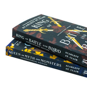Adrian X Isolde Series Collection 2 Books Set By Scarlett St Clair (King of Battle and Blood, Queen of Myth and Monsters) - The Book Bundle