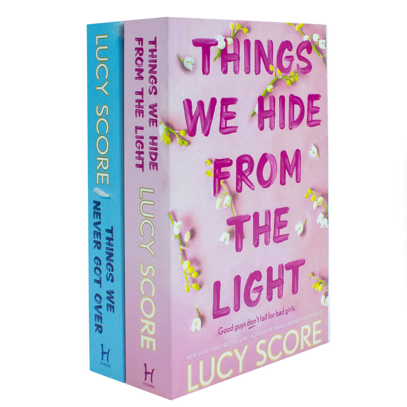 Lucy Score Knockemout Series Collection 2 Books Set (Things We Never Got Over, Things We Hide From The Light) - The Book Bundle