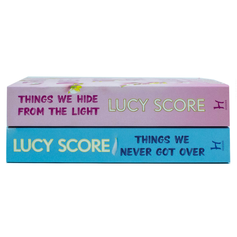 Lucy Score Knockemout Series Collection 2 Books Set (Things We Never Got Over, Things We Hide From The Light) - The Book Bundle