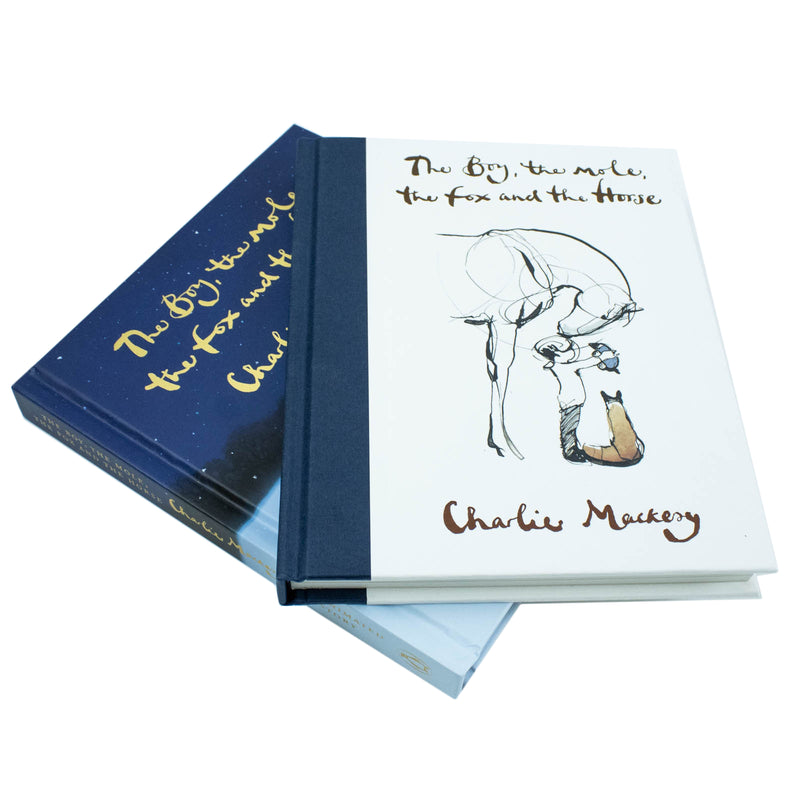 Charlie Mackesy Collection 2 books set featuring Boy, Mole, Fox, and Horse hardcover editions by Ebury Press.