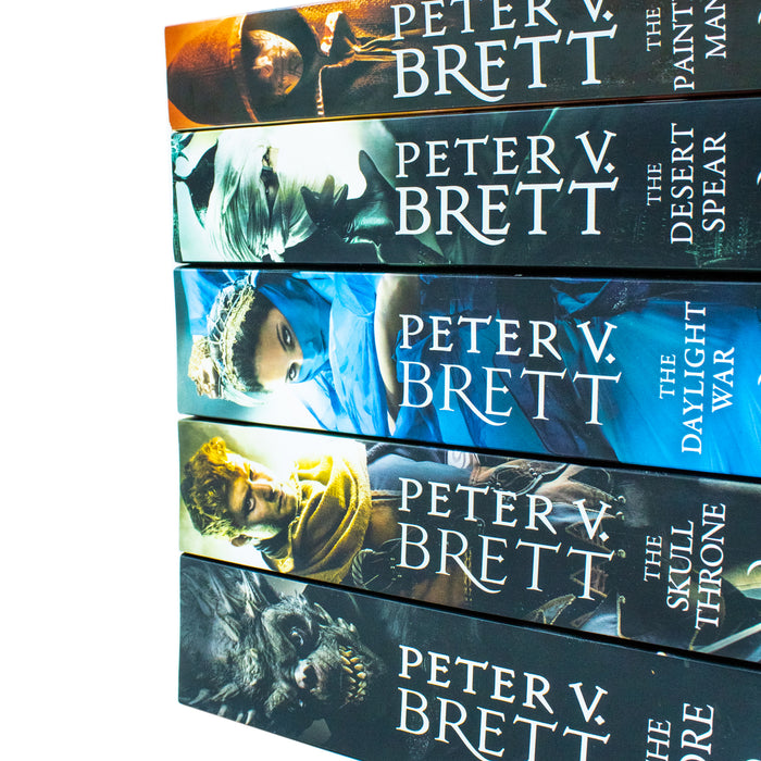 Peter V. Brett Collection 5 Books Set The Demon Cycle Series Fiction - The Book Bundle