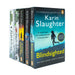 Karin Slaughter Collection 5 Books Set Kisscut, Indelible, Faithless, Blindsighted, A Faint Cold Fear - The Book Bundle