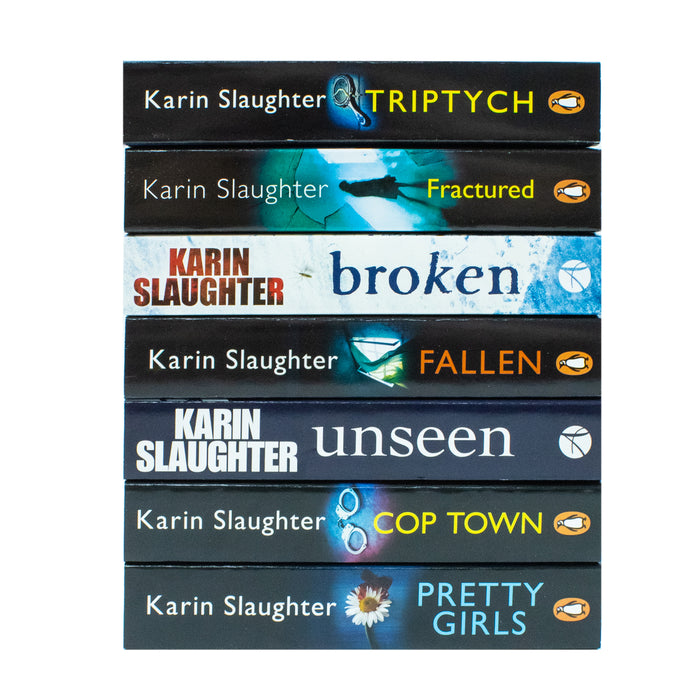 Will Trent Series Karin Slaughter Collection 7 Books Set (Fallen, Unseen, Broken, Fractured, Triptych, Pretty Girls, Cop Town) - The Book Bundle