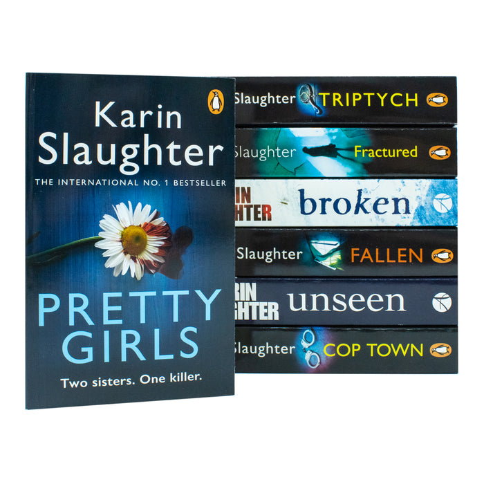 Will Trent Series Karin Slaughter Collection 7 Books Set (Fallen, Unseen, Broken, Fractured, Triptych, Pretty Girls, Cop Town) - The Book Bundle