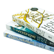 Collection of three Holly Black The Folk of the Air young adult paperback books in the Hot Key Books box set.