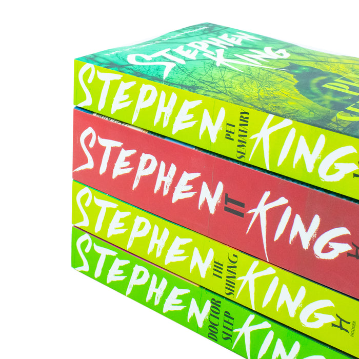 Stephen King Collection 4 Books Set (Pet Sematary, The Shining, It, Doctor Sleep) - The Book Bundle