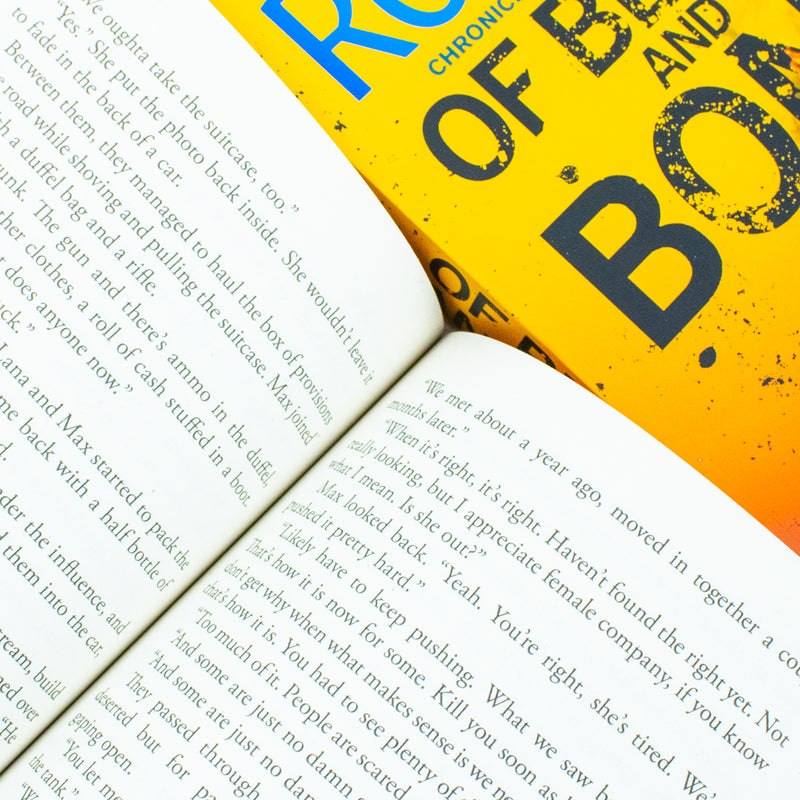 Two paperback books from Nora Roberts' Chronicles of The One 2 Books Collection set, featuring fantasy fiction by Piatkus.