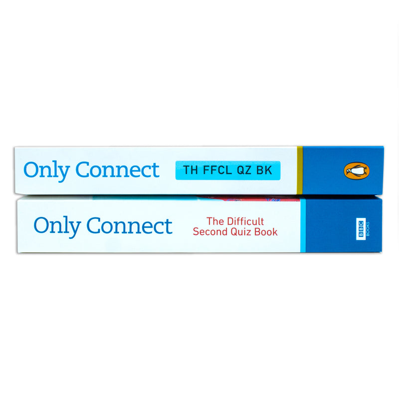 Only Connect Collection 2 Books Set By Jack Waley-Cohen (The Official Quiz Book, The Difficult Second Quiz Book) - The Book Bundle