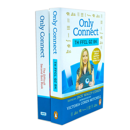 Only Connect Collection 2 Books Set By Jack Waley-Cohen (The Official Quiz Book, The Difficult Second Quiz Book) - The Book Bundle