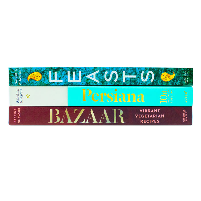 Sabrina Ghayour 3 Books Collection Set(Persiana, Bazaar, Feasts) - The Book Bundle