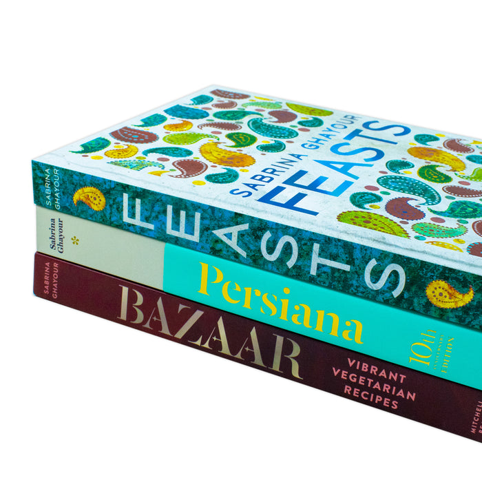 Sabrina Ghayour 3 Books Collection Set(Persiana, Bazaar, Feasts) - The Book Bundle
