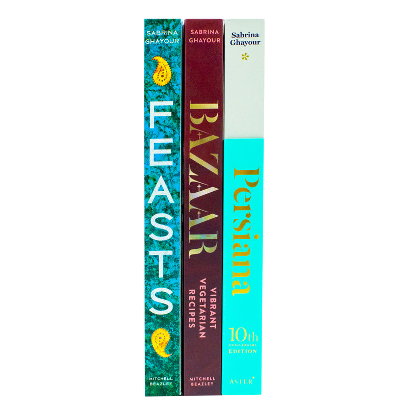 Sabrina Ghayour 3 Books Collection Set(Persiana, Bazaar, Feasts) - The Book Bundle