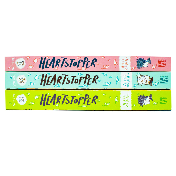 Heartstopper Series Volume 1-3 Books Collection Set By Alice Oseman - The Book Bundle