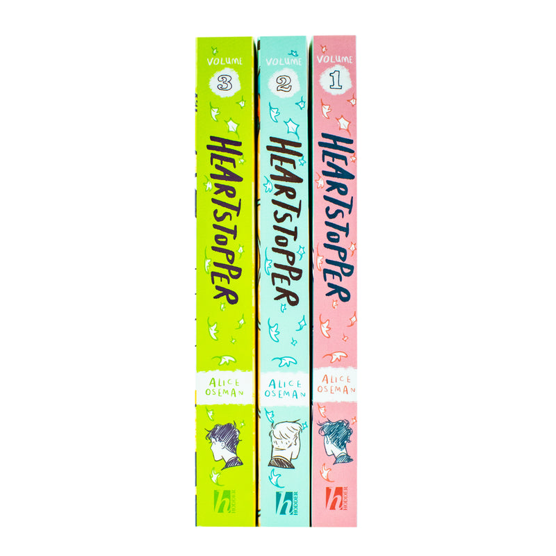 Heartstopper Series Volume 1-3 Books Collection Set By Alice Oseman - The Book Bundle
