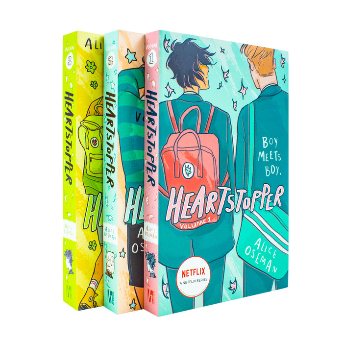 Heartstopper Series Volume 1-3 Books Collection Set By Alice Oseman - The Book Bundle