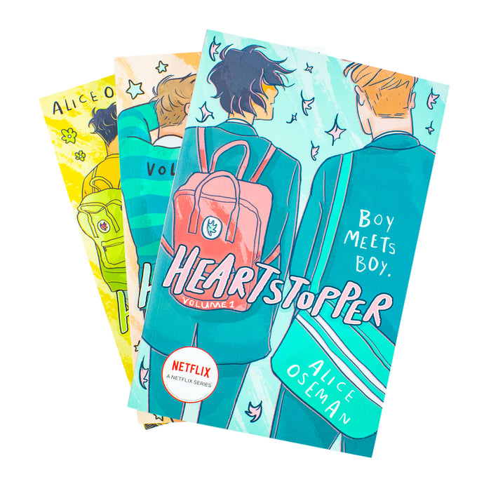 Heartstopper Series Volume 1-3 Books Collection Set By Alice Oseman - The Book Bundle