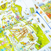 Usborne First Thousand Words 3 Books Collection Set By Heather Amery (First Thousand Words in French, First Thousand Words in Spanish, First Thousand Words in English) - The Book Bundle
