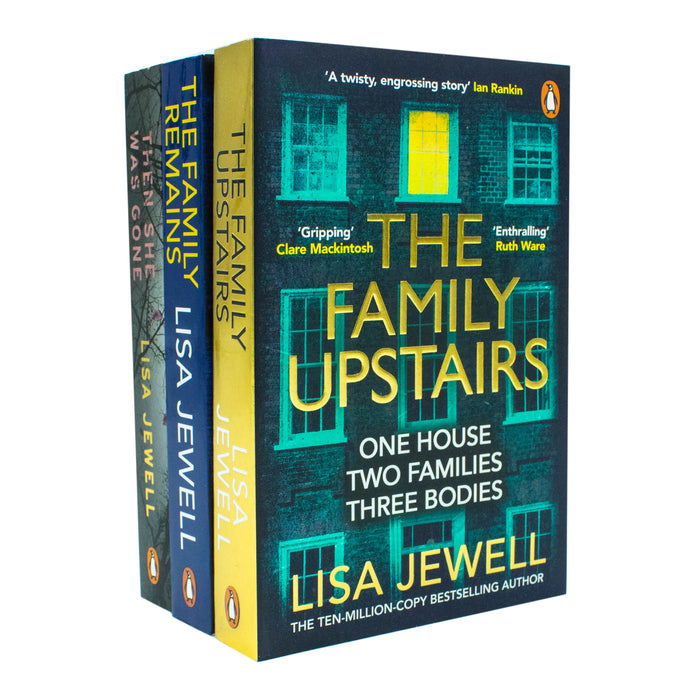 Lisa Jewell Collection 3 Books Set The Family Upstairs, Then She Was Gone, Watching You - The Book Bundle