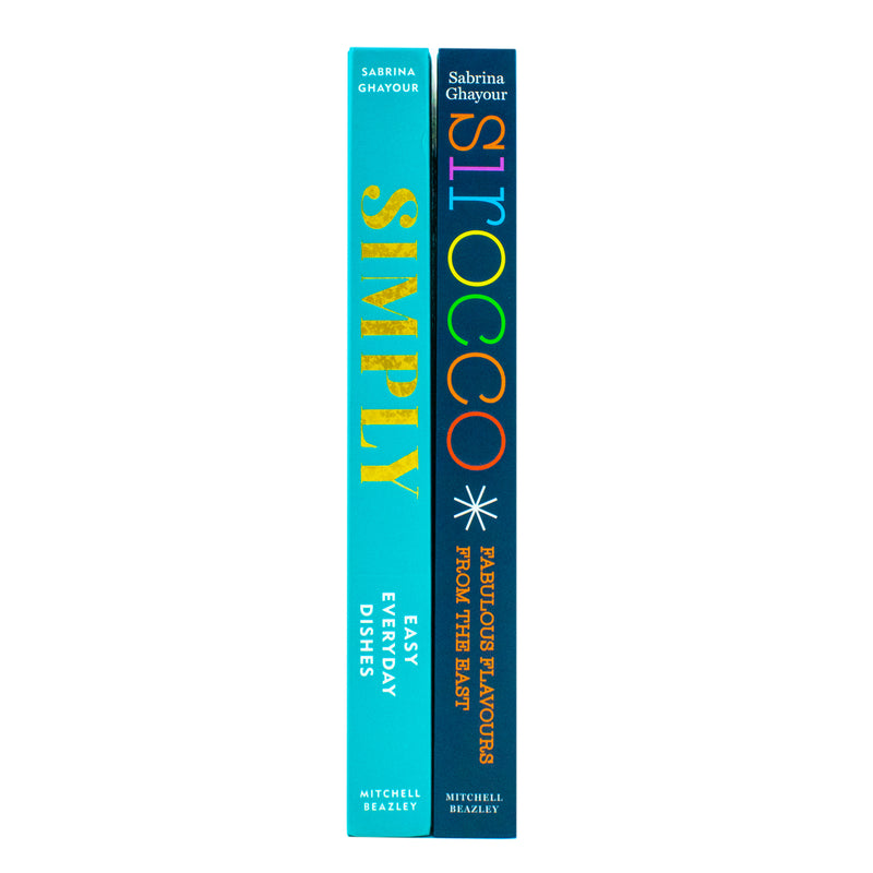 Sirocco Fabulous Flavours from the East & Simply Easy everyday dishes By Sabrina Ghayour 2 Books Collection Set - The Book Bundle