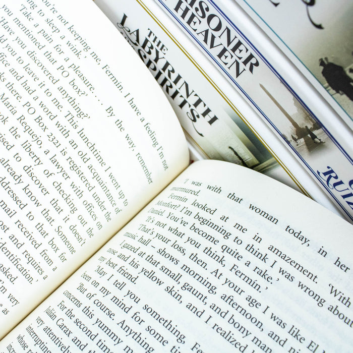 The Cemetery of Forgotten Series Books 1 - 5 Collection Set by Carlos Ruiz Zafon - The Book Bundle