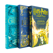 J.K. Rowling 3 Books Collection Set (Cursed Child, The Crimes, Fantastic Beasts) - The Book Bundle