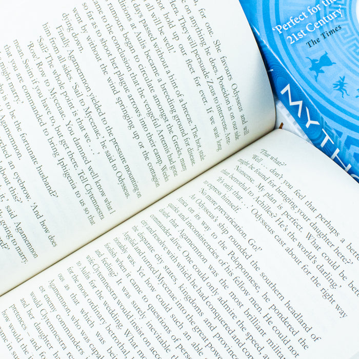 Stephen Fry Greek Myths Series Collection 3 Books Set (Troy, Heroes, Mythos) by Stephen Fry - The Book Bundle