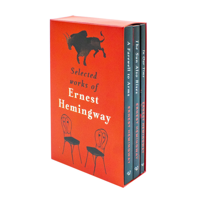 Selected Works of Ernest Hemingway 3 Books Collection Box Set(In Our Time, The Sun Also Rises & A Farewell to Arms)