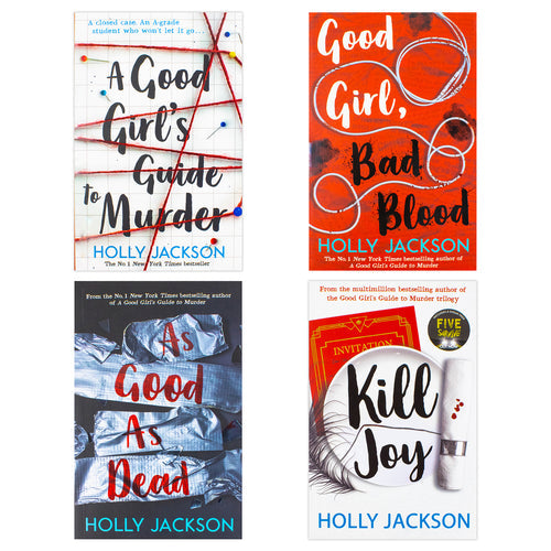 Holly Jackson Collection 4 Books Set (Good Girl Bad Blood, A Good Girl's Guide to Murder, Kill Joy)