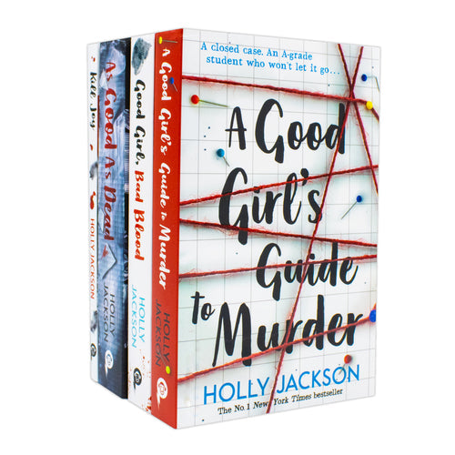 Holly Jackson Collection 4 Books Set (Good Girl Bad Blood, A Good Girl's Guide to Murder, Kill Joy)