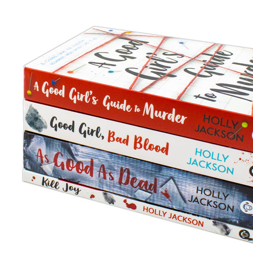 Holly Jackson Collection 4 Books Set (Good Girl Bad Blood, A Good Girl's Guide to Murder, Kill Joy)