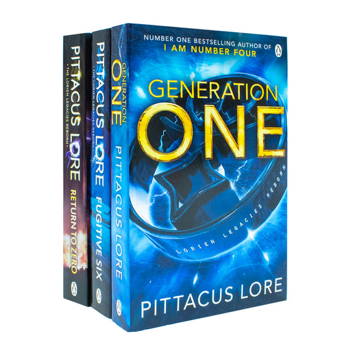 Lorien Legacies Reborn Series 3 Books Collection Set by Pittacus Lore (Return to Zero) - The Book Bundle