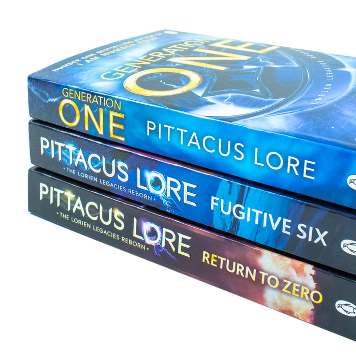 Lorien Legacies Reborn Series 3 Books Collection Set by Pittacus Lore (Return to Zero) - The Book Bundle