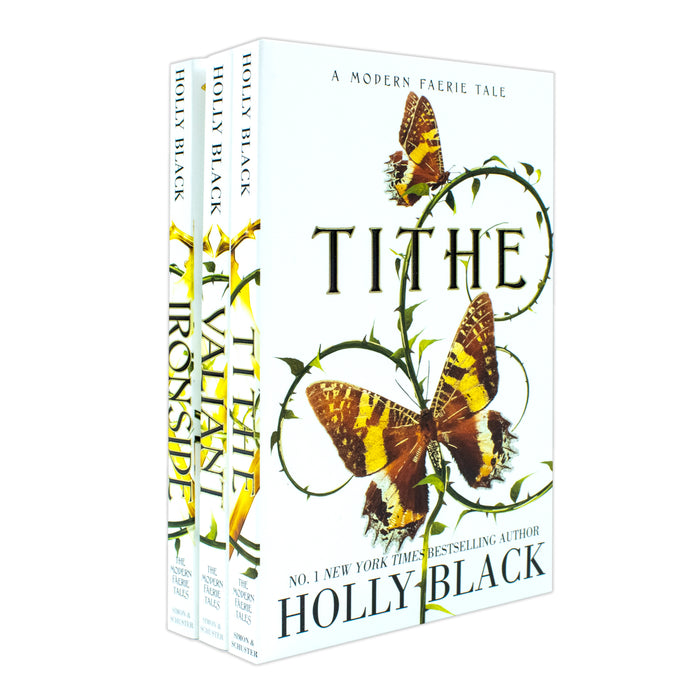 Modern Faerie Tale Series 3 Books Collection Set By Holly Black (Tithe, Valiant, Ironside) - The Book Bundle