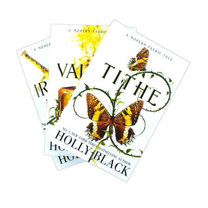 Modern Faerie Tale Series 3 Books Collection Set By Holly Black (Tithe, Valiant, Ironside) - The Book Bundle