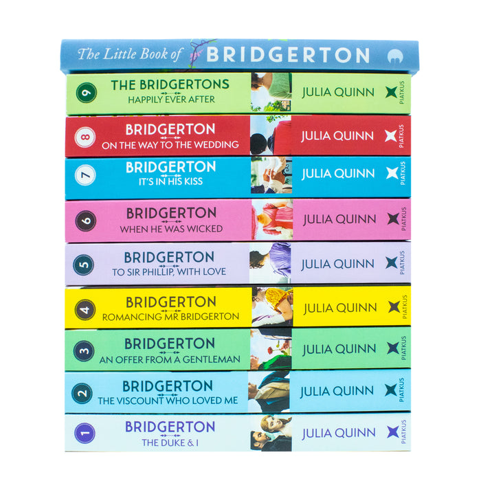 Bridgerton Family Book Series Complete Books 10 Books  Collection Set by Julia Quinn - The Book Bundle